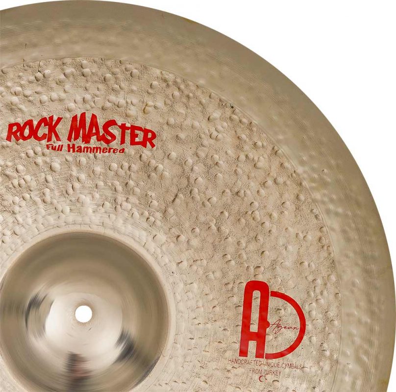 AGEAN Cymbals 24" Rock Master Ride Best Cymbals For Rock