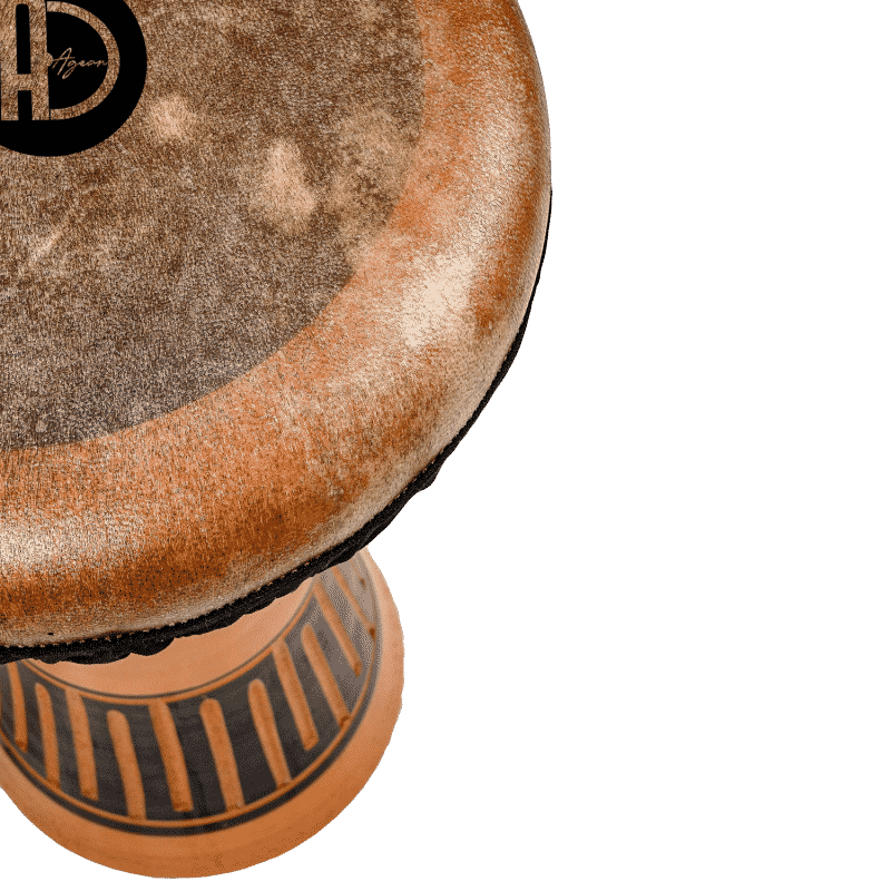 Buy Agean Percussion Sumerian Series Clay Mid. Bass Darbuka Agean Music