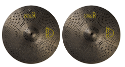 Alternative view of Agean Cymbals 13" Dark R Low Noise Hi-hat